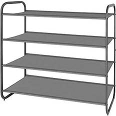 Polyester Hallway Furniture & Accessories MAX Houser MAX Houser 4-tier Shoe Rack