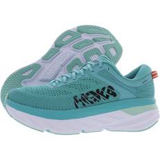 Hoka Suede Shoes Hoka One One Bondi Womens Shoes 10.5, Color: Aquarelle/Eggshell Blue