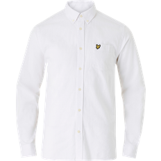 Lyle & Scott Tøj Lyle & Scott Skjorte Linen Button Down Shirt Hvid