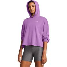 Clothing Under Armour Rival Terry Hoodie Purple Woman