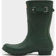 Green Wellingtons Hunter Original Short Wellington Boots