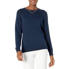 Amazon Essentials Long-Sleeve Lightweight Crewneck Sweater - Navy