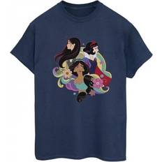 Boyfriend - Femme T-shirts Disney Womens/Ladies Princess Mulan Jasmine Snow White Cotton Boyfriend T-Shirt