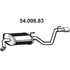 Avgassystem Eberspächer Bakre ljuddämpare 54.008.83