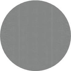 vidaXL Bottenmatta Ljusgrå Ø366 cm Polyester Geotextil
