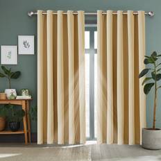 Curtains & Accessories Oxford Homeware Cream, 66" Ring