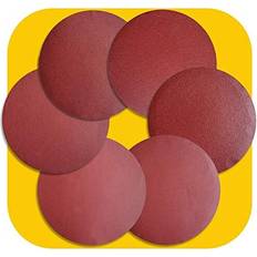 60 PCS 150mm NOHole PSA Aluminum Oxide Sanding Disc Self Stick10 Each of 60 100 150 180 240 400