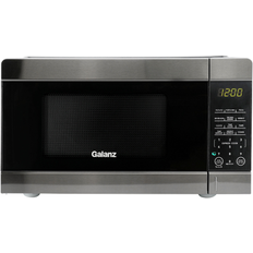 Countertop - Silver Microwave Ovens Galanz 0.9 Cubic Feet Gray, Silver