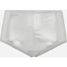 Vrouw - Zilver Onderbroeken Dolce & Gabbana Foiled Jersey Low-Rise Panties Silver