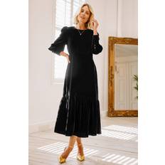 Canvas Dresses Aspiga Esmee Velvet Dress Black