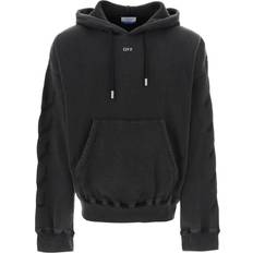 Off-White Matthew Cotton Hoodie - Black