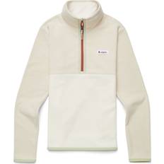 Amado Fleece Pullover - Farve Beige/Hvid