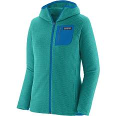 Dame - Turkise Overdeler Patagonia R1 Air Full-Zip Hoodie Women's