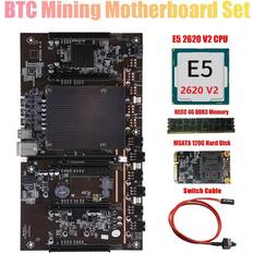 Motherboards Tlily H61 X79 BTC Mining E5 2620 V2