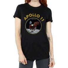 Boyfriend - Vrouw T-shirts Nasa Classic Apollo Cotton Boyfriend T-Shirt Black