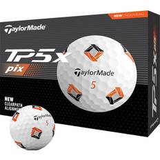 TaylorMade TP5x Pix Golf Balls White