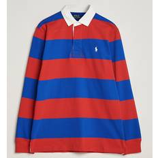 Polo Ralph Lauren Jersey Striped Rugger Red/Rugby Royal Rot Rugbypullover Grösse: