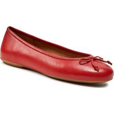 Textil Ballerinas Geox Damen Palmaria Ballet Flat, RED