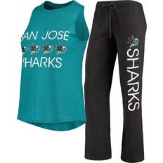 Concepts Sport Women's Teal/Black San Jose Sharks Meter Tank Top & Pants Sleep Set