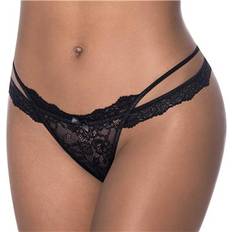 Magic Silk Ooh La Lace Cross Strap Split Crotch Tanga