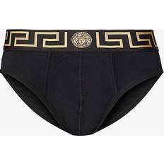 Versace Hombre Ropa Versace Greca Border Briefs - Black