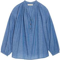 Vanessa Bruno Dame Bluser Vanessa Bruno Nipoa blouse chambray