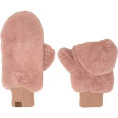 Faux Fur - Women Gloves & Mittens CC Faux Fur Touchscreen Accessible Mittens