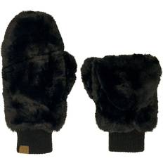 Faux Fur Gloves & Mittens CC Faux Fur Touchscreen Accessible Mittens