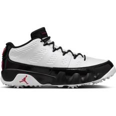 Men - Spikes Golf Shoes NIKE Air Jordan 9 G M - White/Black/True Red