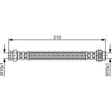 Bosch Bremsschlauch C2 C3
