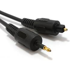 Cables Kenable TOSlink Plug to MINI TOSLink OPTICAL 3.5mm Jack 0.5m