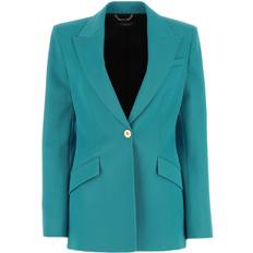 Versace Blazers Versace Teal Green Wool Blazer