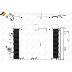 Kjøler NRF 35556 Air Conditioning Condenser
