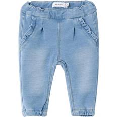 Name It Baby Baggy Fit Jeans - Light Blue Denim