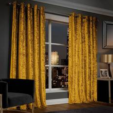 Curtains & Accessories Oxford Homeware 90" width drop