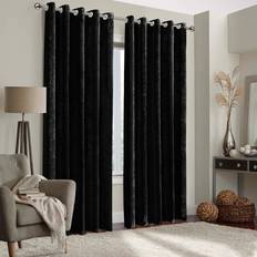 Curtains & Accessories Oxford Homeware 66" width 72" drop Ring