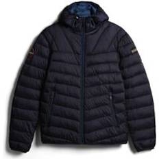 Napapijri Aerons Hooded Coat - Navy