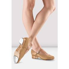 BLOCH Ladies Kelly Tap Shoes, Tan Synthetic Leather tan synthetic leather