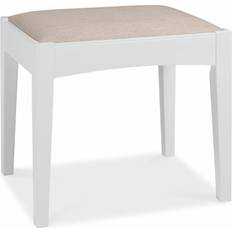 Linen Seating Stools August Grove Ziggy Solid Wood Utility Seating Stool