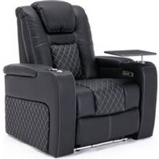 Black Armchairs More4Homes Broadway Recliner Cinema Armchair