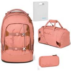 Satch Pack Schulrucksack-Set 4tlg Nordic Coral