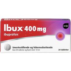 Reseptfrie legemidler Ibux 400mg Tablett