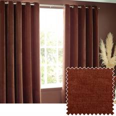 Brown Curtains & Accessories Yard Nutmeg Heavy Chenille Velvet