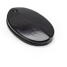 Building Materials From The Anvil 33254 Black Oval Escutcheon & Cover