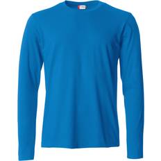 Tøj Clique Langærmet T-Shirt Royal Blå