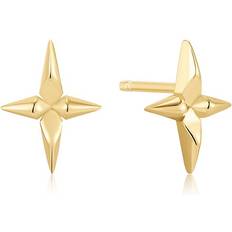 Ania Haie Gold Cross Stud Earrings