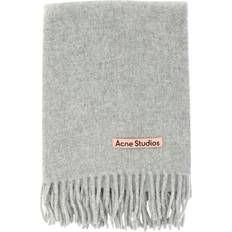 Acne Studios Men's Canada Narrow New Scarf Light Grey Melange Light Grey Melange