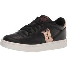 Saucony Saucony Women's Jazz Court Sneaker, Black/Rose Gold