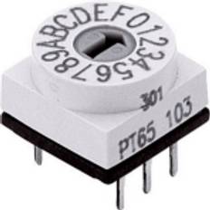 Hartmann HEX. CODIERSCHALTER Koderingskontakt Hexadecimal 0-9/A-F Afbryderpositioner 16 1 stk