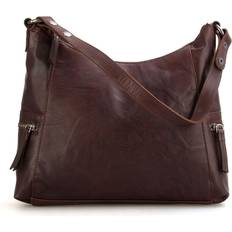Spikes & Sparrow Tasker Spikes & Sparrow Bronco Hobo Bag Dark Brown